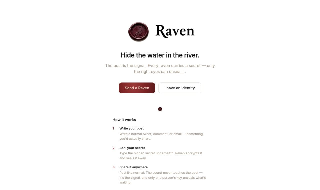 Raven screenshot