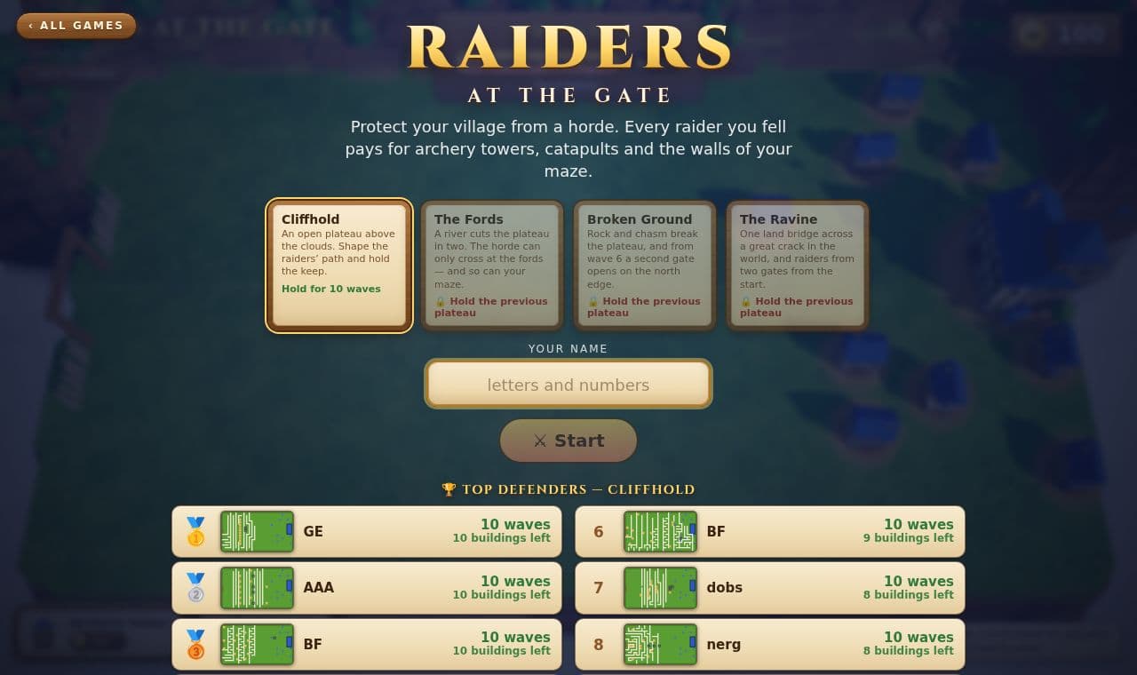 Raiders at the Gate screenshot