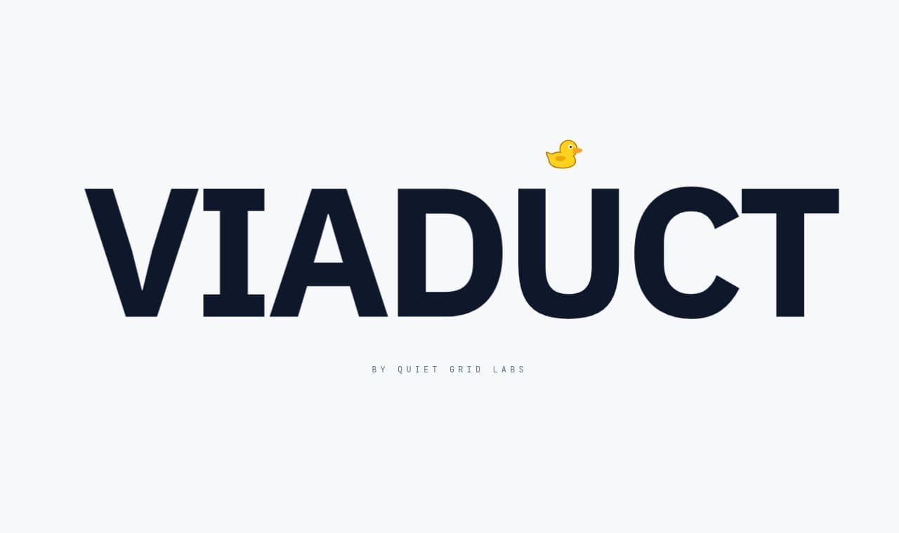 Viaduct 서비스 화면
