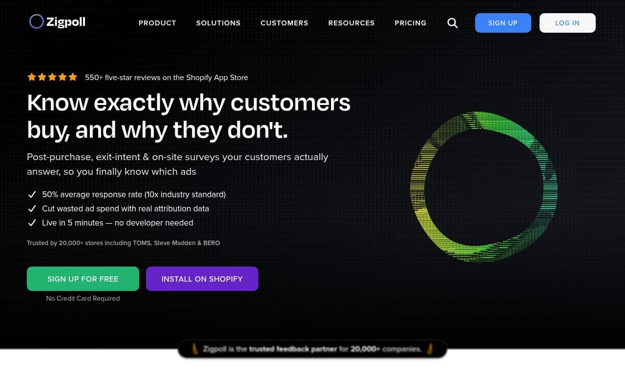 Zigpoll screenshot