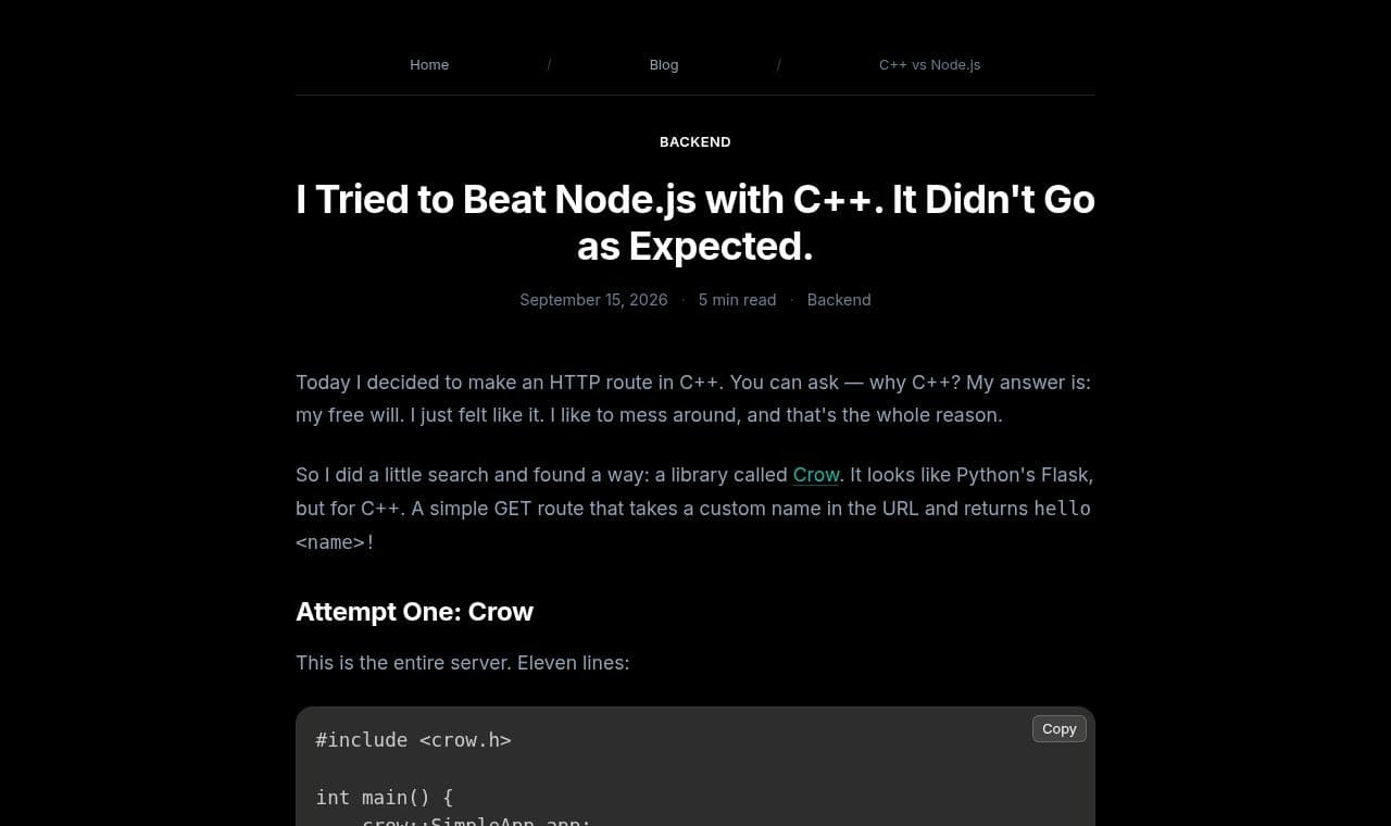 Vikram Kamble Portfolio screenshot