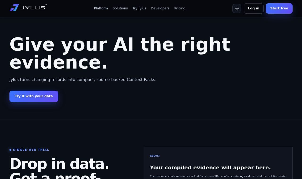 Jylus screenshot