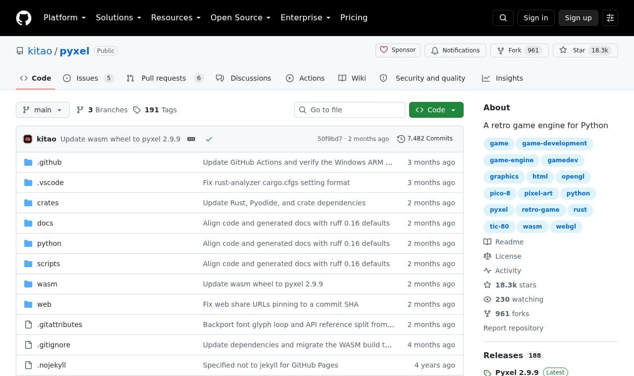 pyxel screenshot