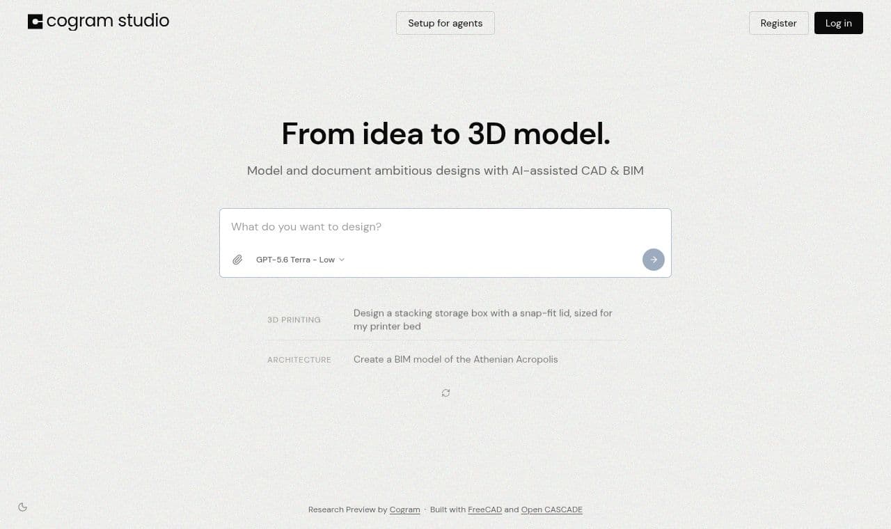 Cogram Studio screenshot