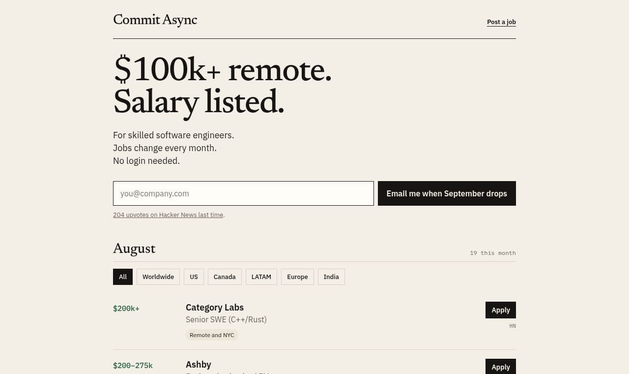 commitasync screenshot