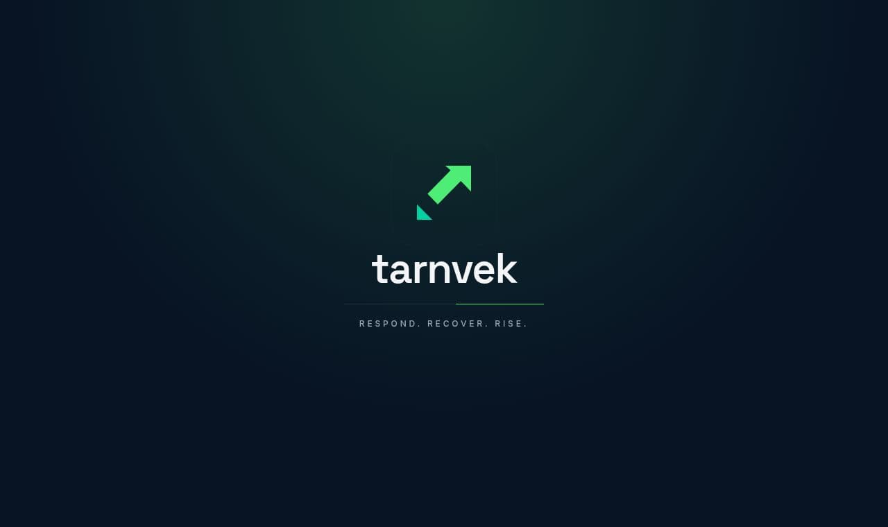 Tarnvek 서비스 화면