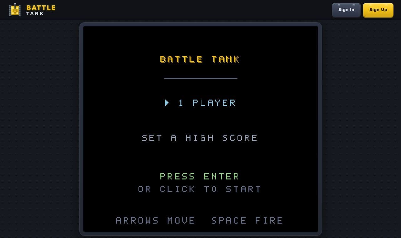 Battle Tank screenshot