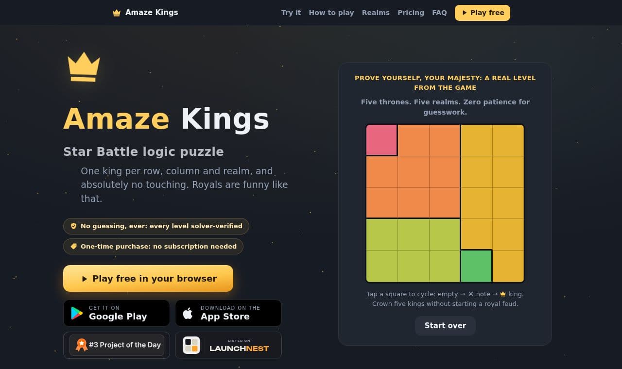 Amaze Kings screenshot
