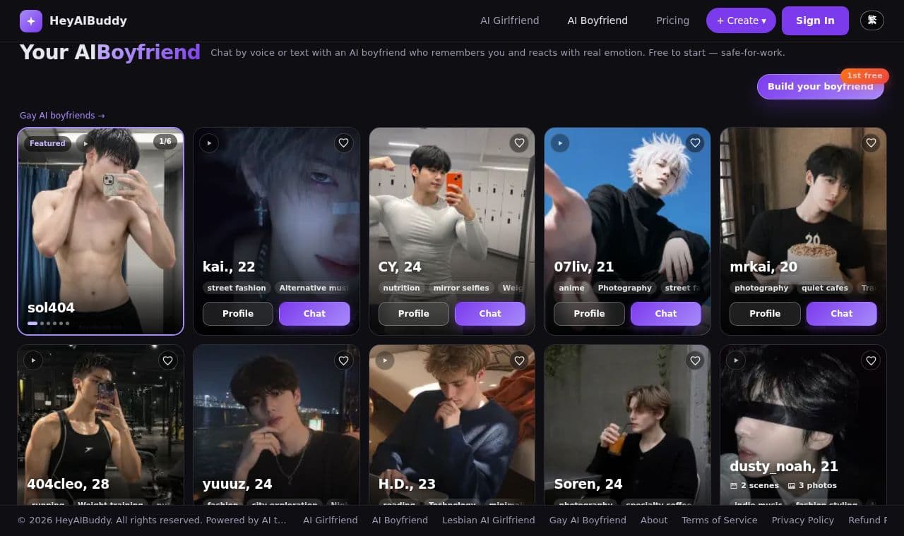 HeyAIBuddy screenshot