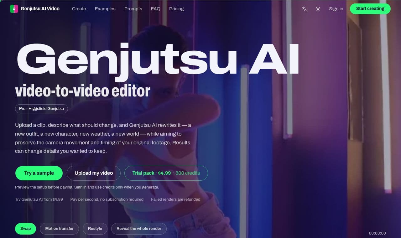Genjutsu AI Video screenshot