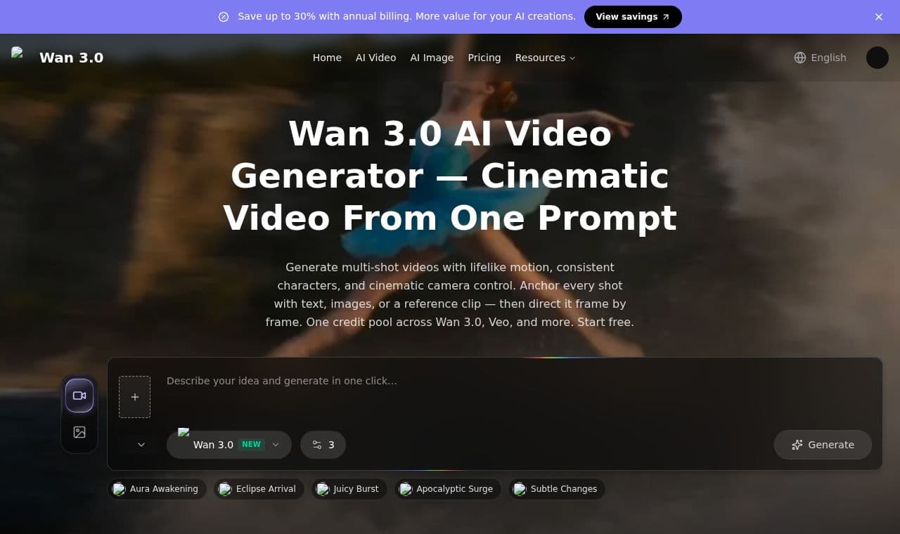 Wan 3.0 screenshot