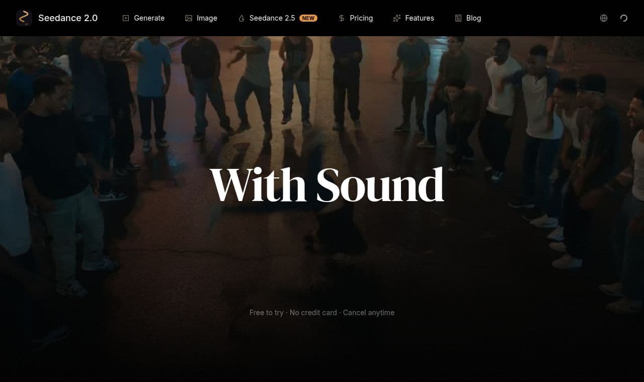 Seedance 2.0 screenshot