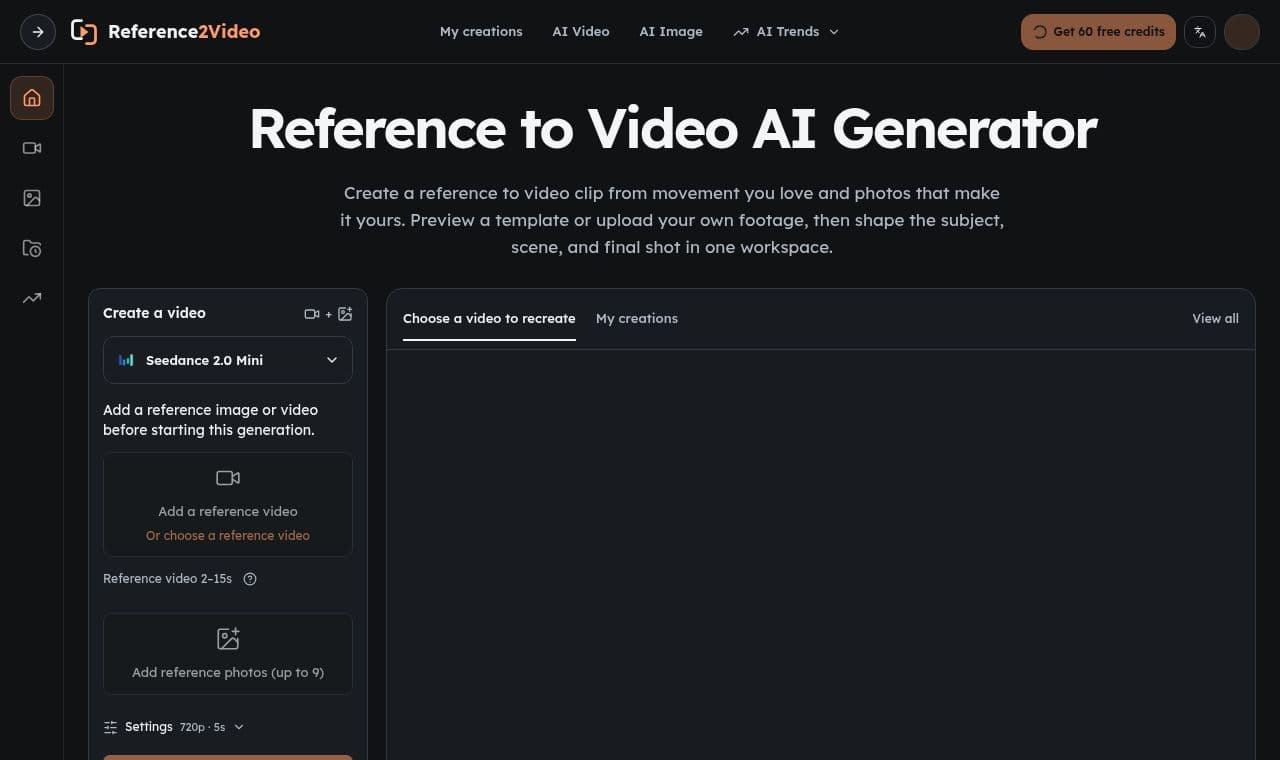 Reference2Video screenshot