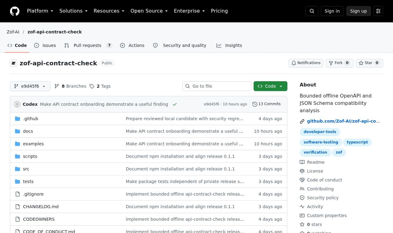zof-api-contract-check screenshot