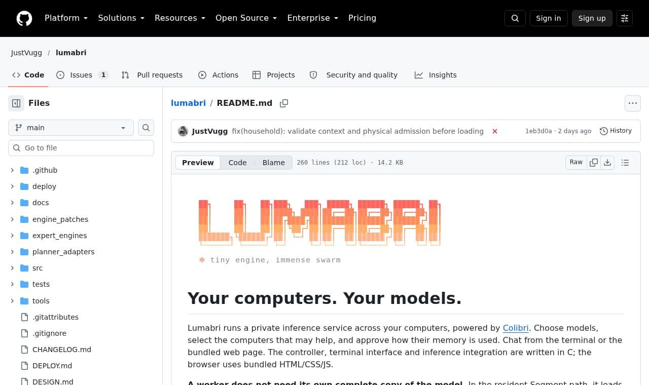 lumabri screenshot