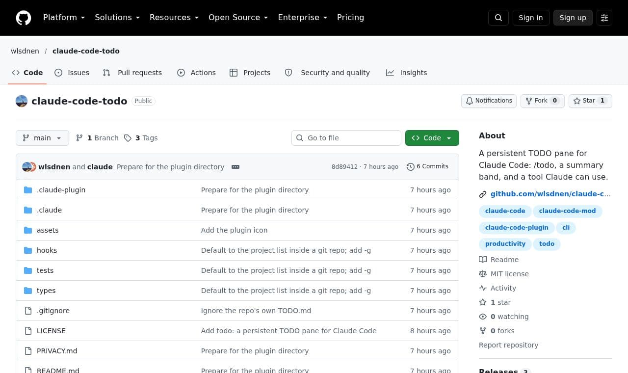 claude-code-todo screenshot