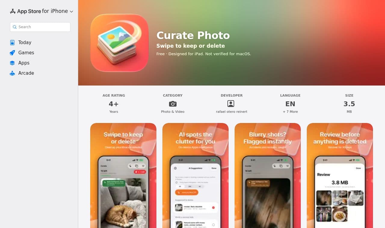 apps screenshot